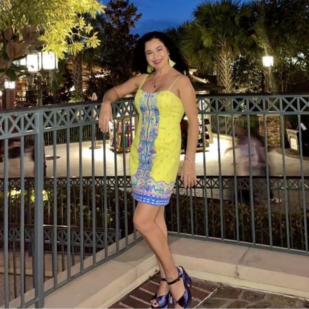 Lilly Pulitzer NWT Shelli Stretch Shift Dress Pineapple Rivera 🦄 Size 00 Grail! - Picture 6 of 14